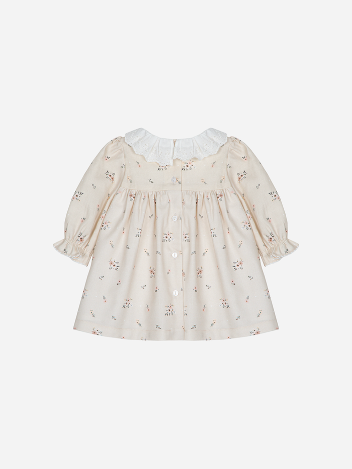 Beige Viyella Dress