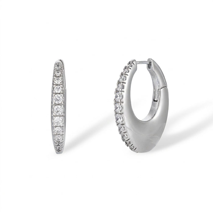 Berhild 14K Gold Oval Earrings