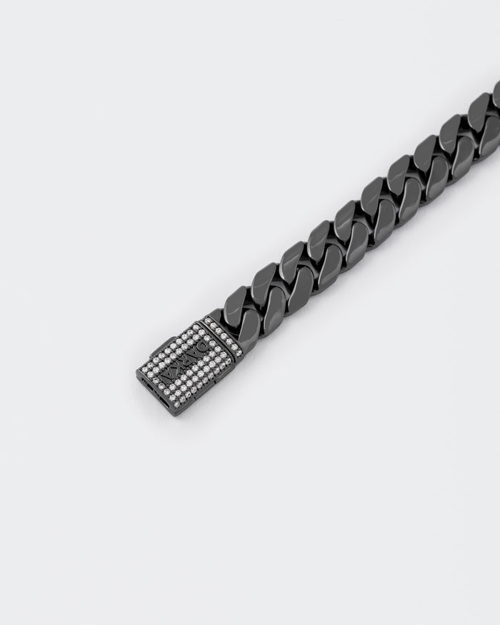 DARKAI Cuban Edge Black Bracelet Detail Picture