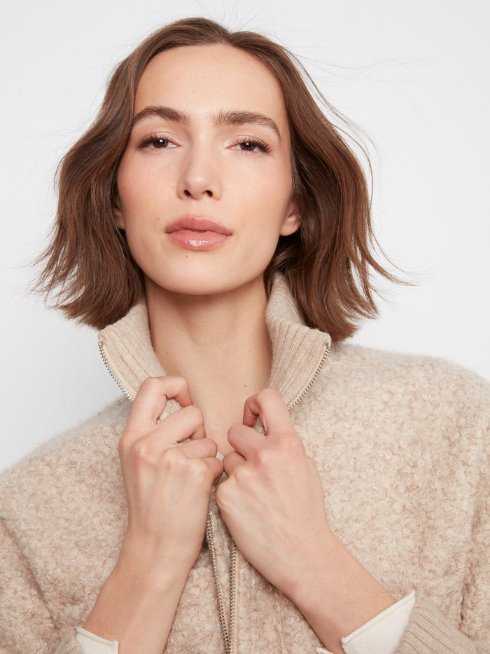 Ribbed cuffs on the sleeves add detail and comfort to this versatile jacket design. By Charlie B.
