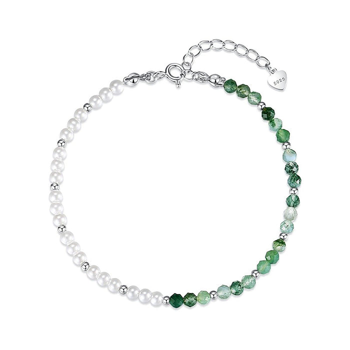 Cécilienne Round Moss Bracelet