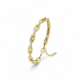 Chiara 14K Gold Oval Link Bracelet