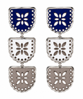 Dallas Gameday Papel Picado Earrings