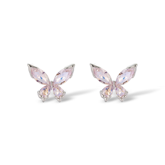 Elisabeth Butterfly Stud Earrings