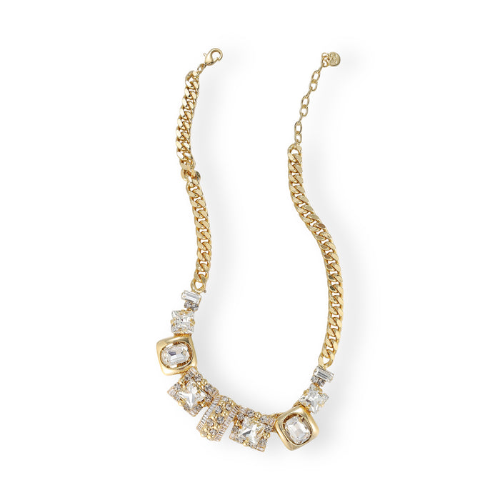 Farnhild 14K Gold Mixed Shape Necklace