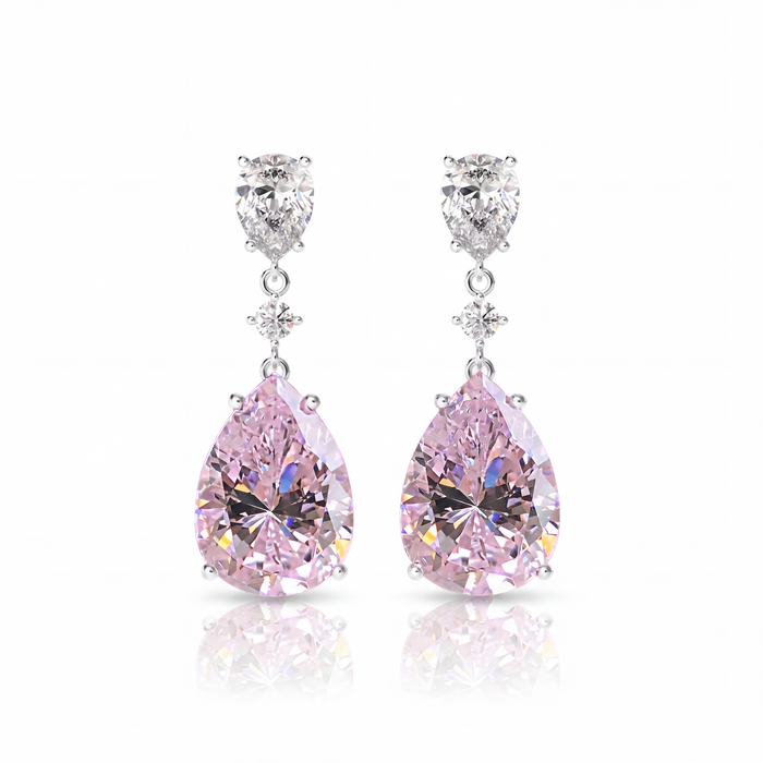 Friedhild Teardrop Drop Earrings