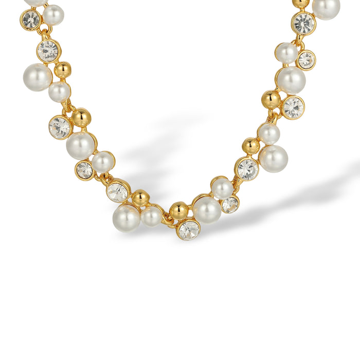 Friedlinde 14K Gold Pearl Necklace
