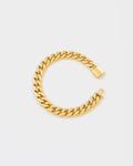 DARKAI yellow gold cuban bracelet