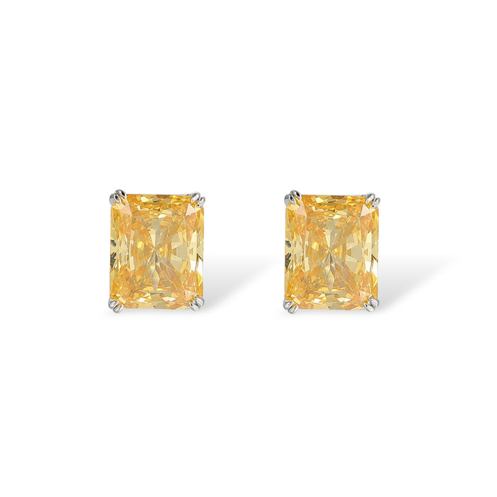 Hedberta Rectangular Stud Earrings