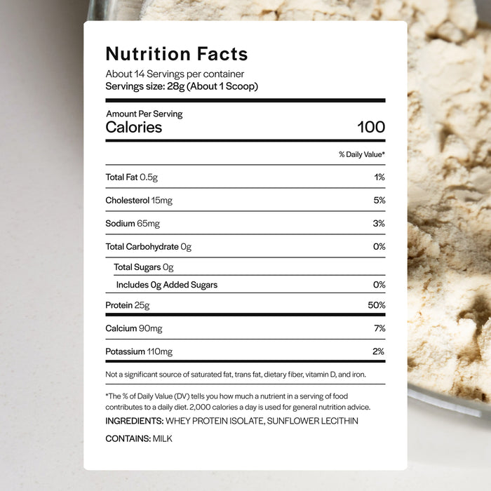 Isolate-Only Whey Protein