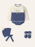 Knit Set Erizo- 4pc