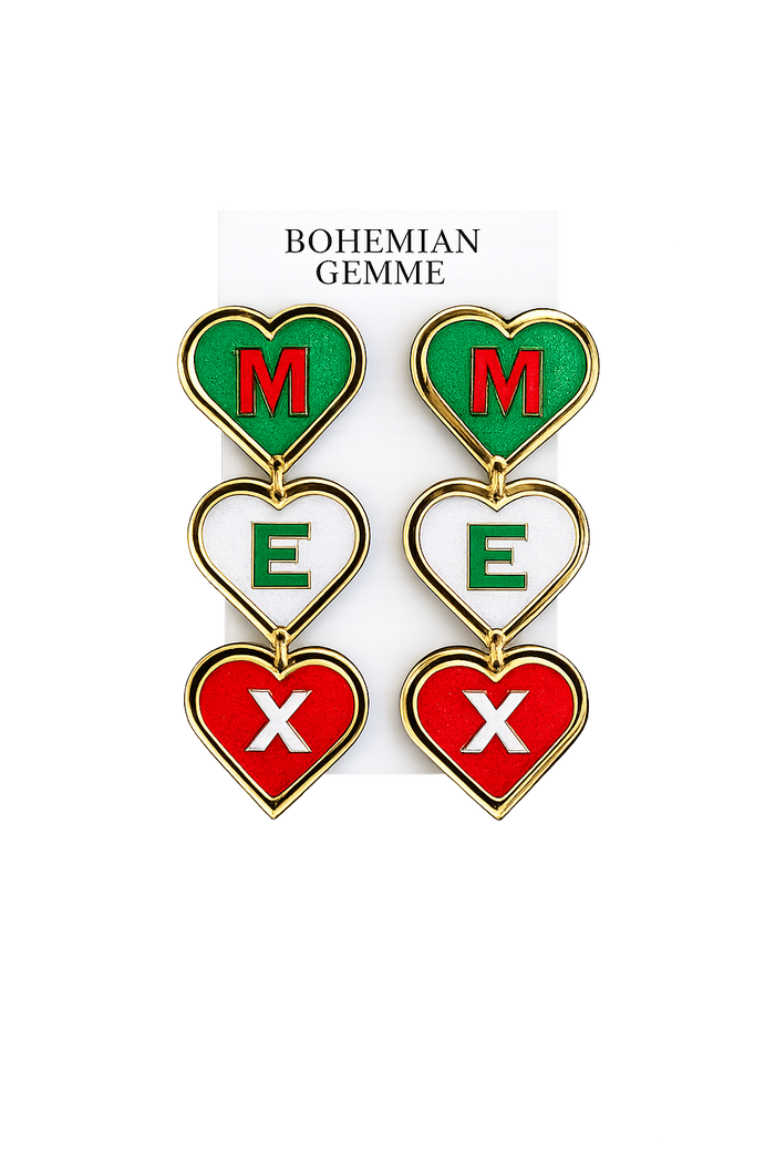 Limited Edition Mi Corazón Méx Earrings
