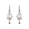 Mathilda White Accent Pearl Earrings