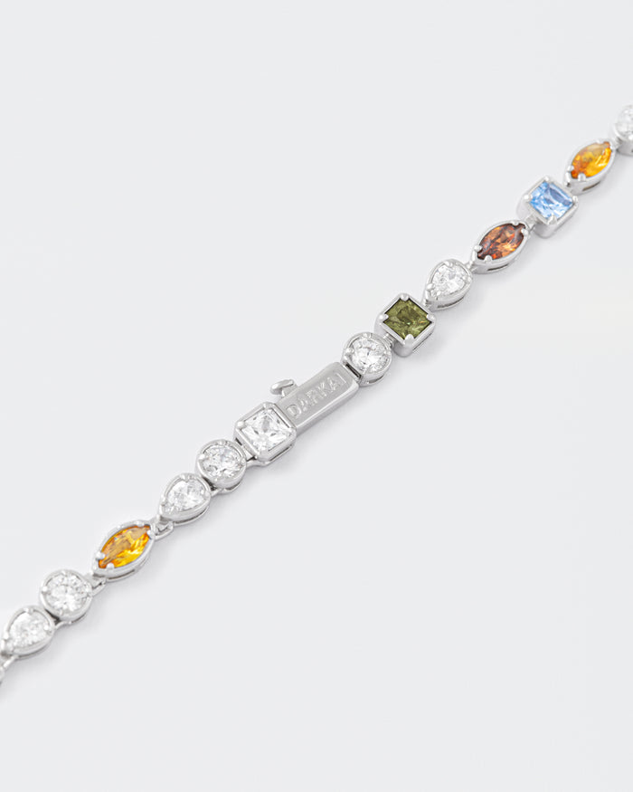 DARKAI Mixed Stones RGB Necklace Closure Picture