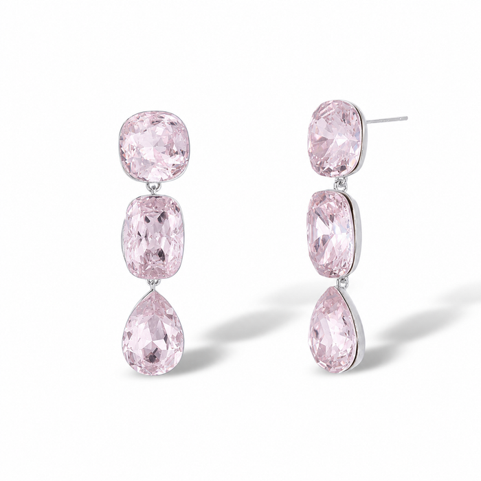 Noemi Mixed Shape Drop Earrings