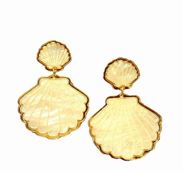 Olivia Seashell Dangles