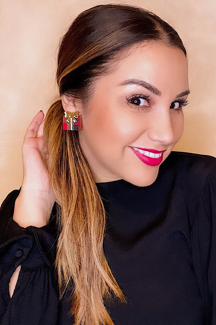 Present Stud Earrings