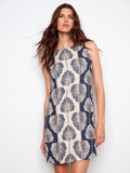 Dress featuring side button detail adds a unique touch to the overall look, enhancing its visual appeal. By Charlie B.