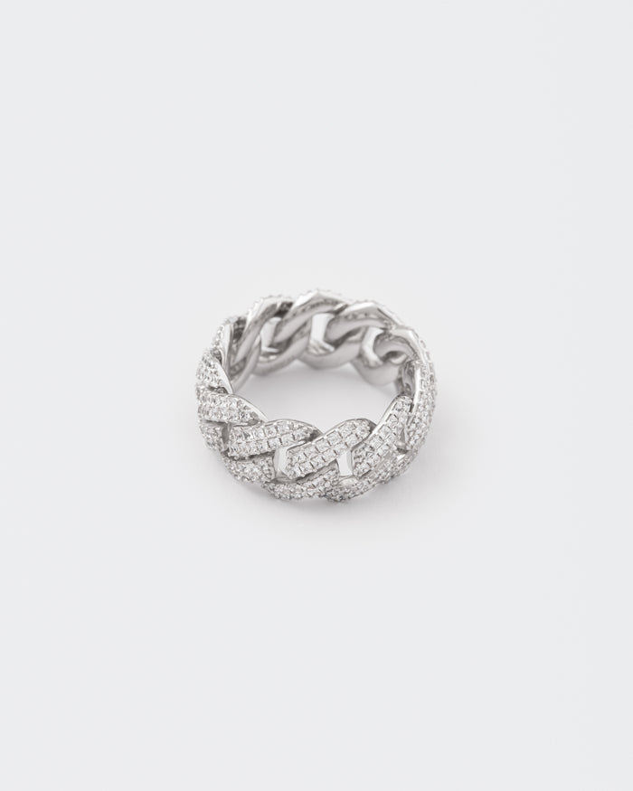 DARKAI Prong Pave Ring Detail