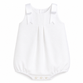 Romper 'Piquet Bows' White