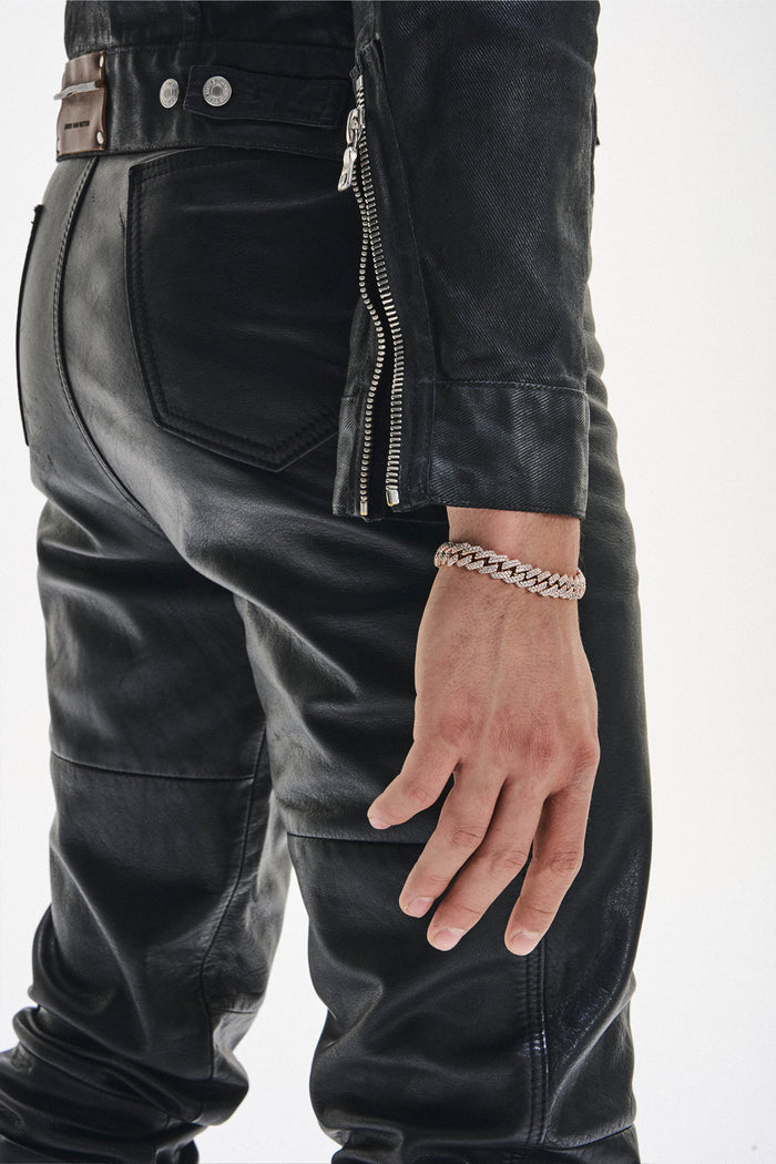 DARKAI Rose Mini Prong Pave Bracelet on Male Model