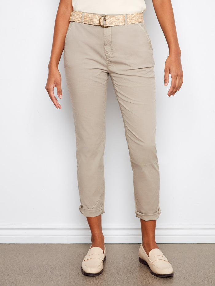 Includes a stylish belt to complete the look and add an extra touch of elegance. By Charlie B.