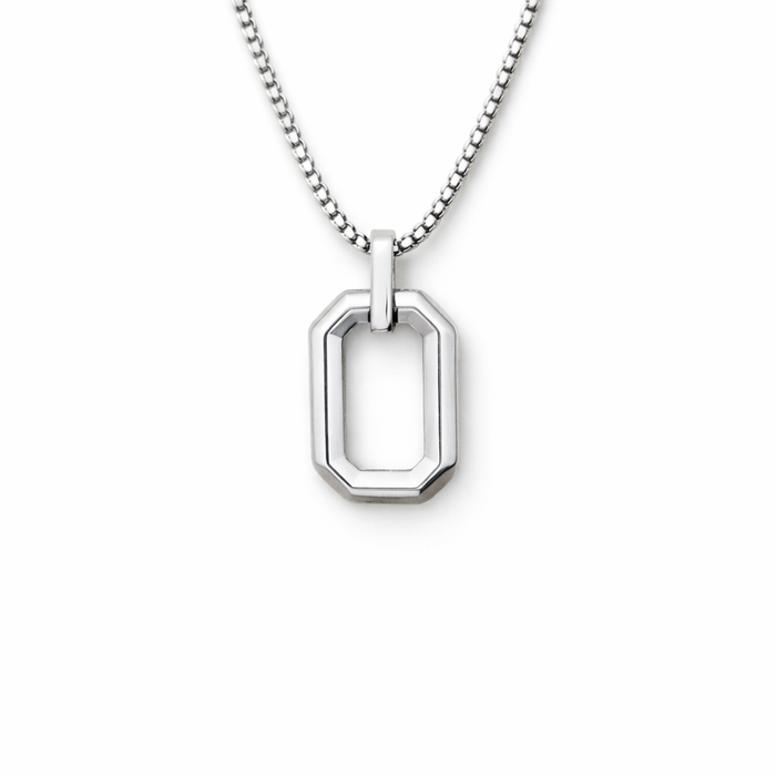 Stainless Steel Geometric Necklace