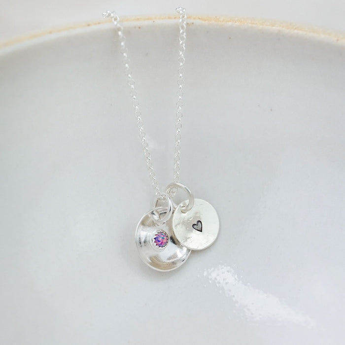 Sterling Silver Boho Pendant