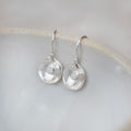 Sterling Silver Boho Dome Earrings