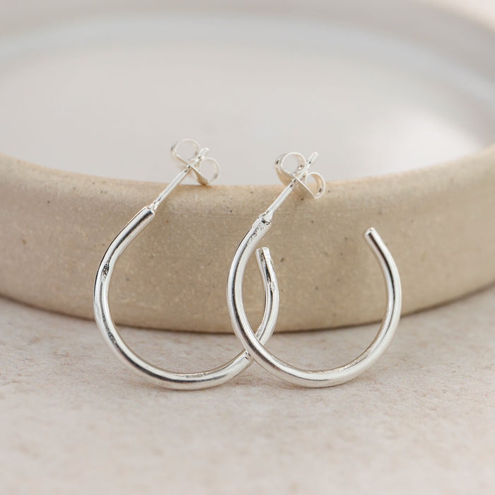 Sterling Silver Hoop Earrings - Everyday