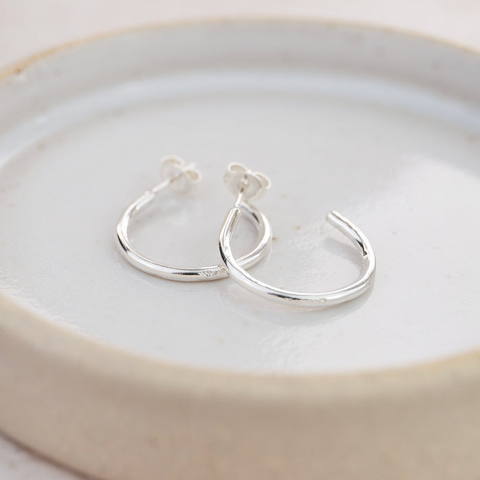 Sterling Silver Hoop Earrings - Everyday