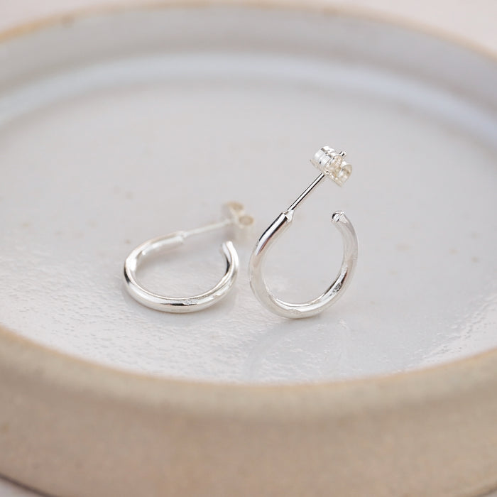 Sterling Silver Hoop Earrings - Mini