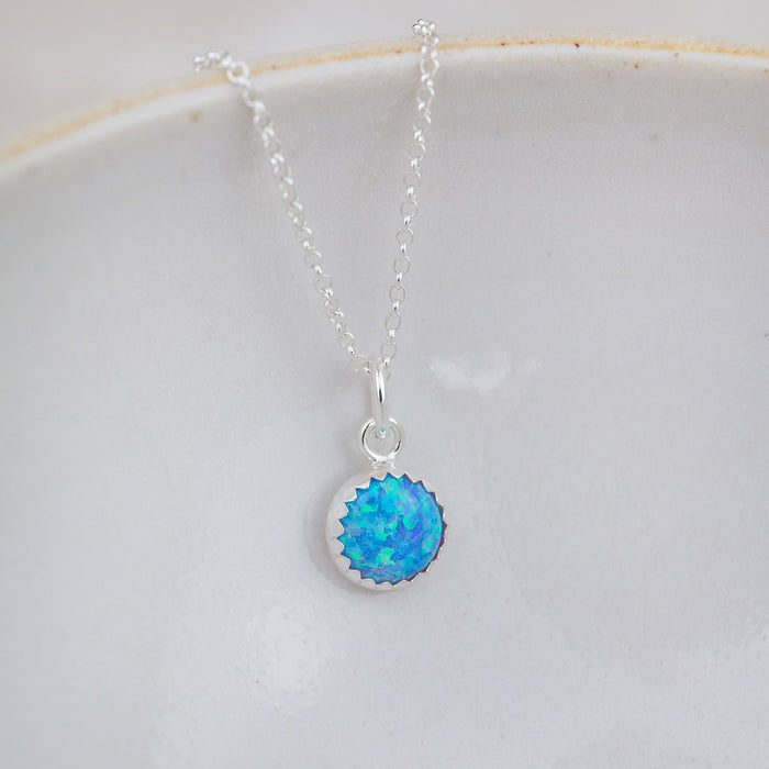 Sterling Silver Large Gemstone Pendant