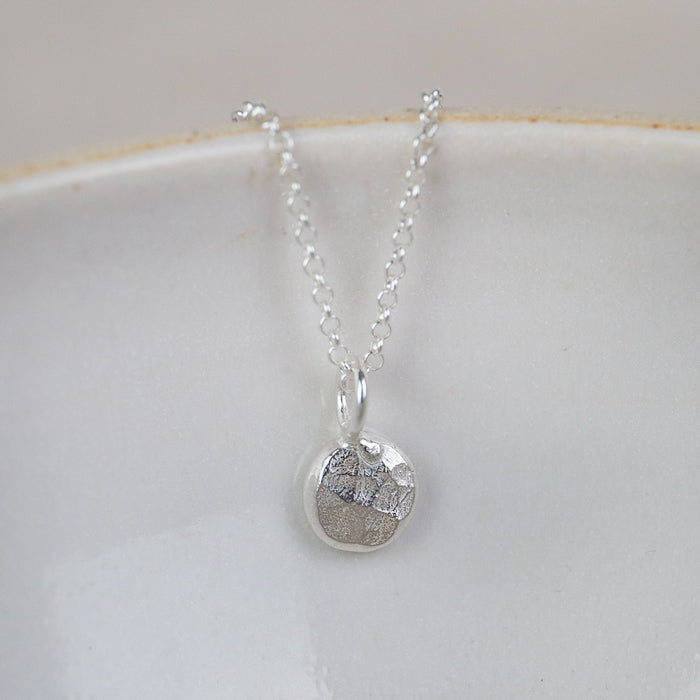 Sterling Silver Nugget Charms Pendant