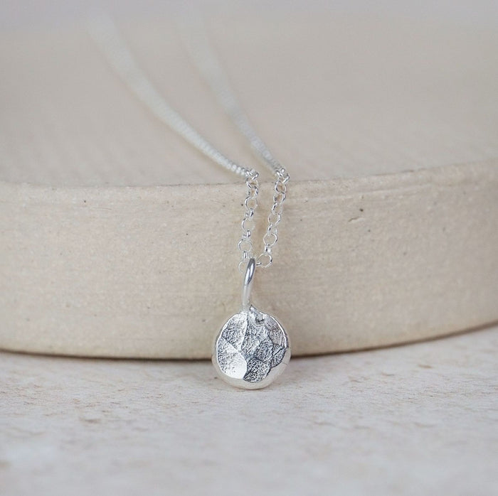 Sterling Silver Nugget Charms Pendant