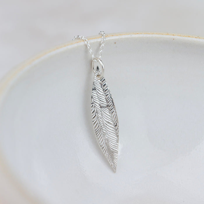 Sterling Silver Palm Pendant
