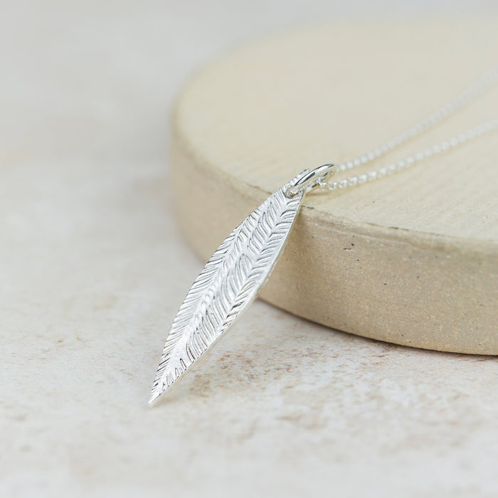 Sterling Silver Palm Pendant