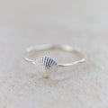 Sterling Silver Shell Ring