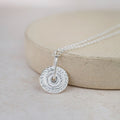 Sterling Silver Talisman Spinner Pendant