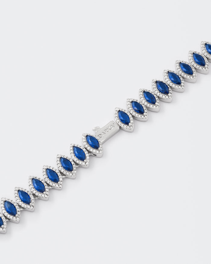 DARKAI Tennis Marquise Burma Bracelet Detail Picture