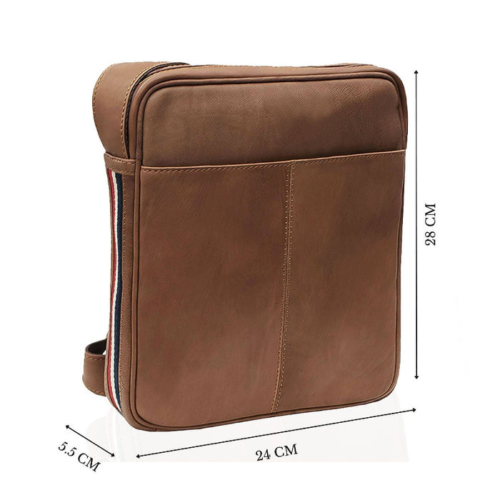 Texan Medium Leather Shoulder Bag