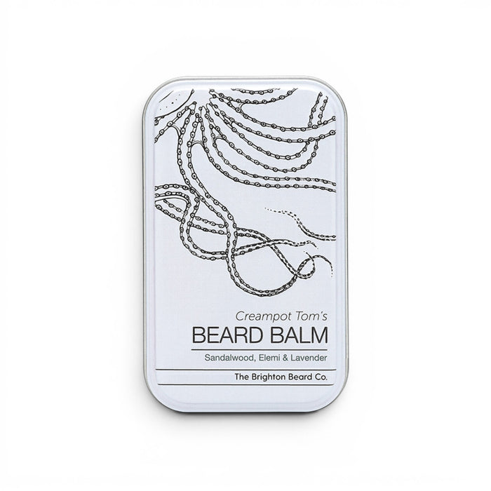 The Brighton Beard Co. Sandalwood, Elemi and Lavender Beard Balm 40ml tin